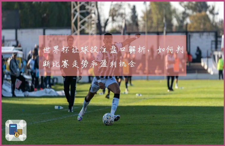 世界杯让球投注盘口解析，如何判断比赛走势和盈利机会